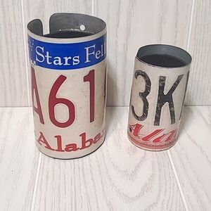Set of 2 Alabama License Plate Koozies